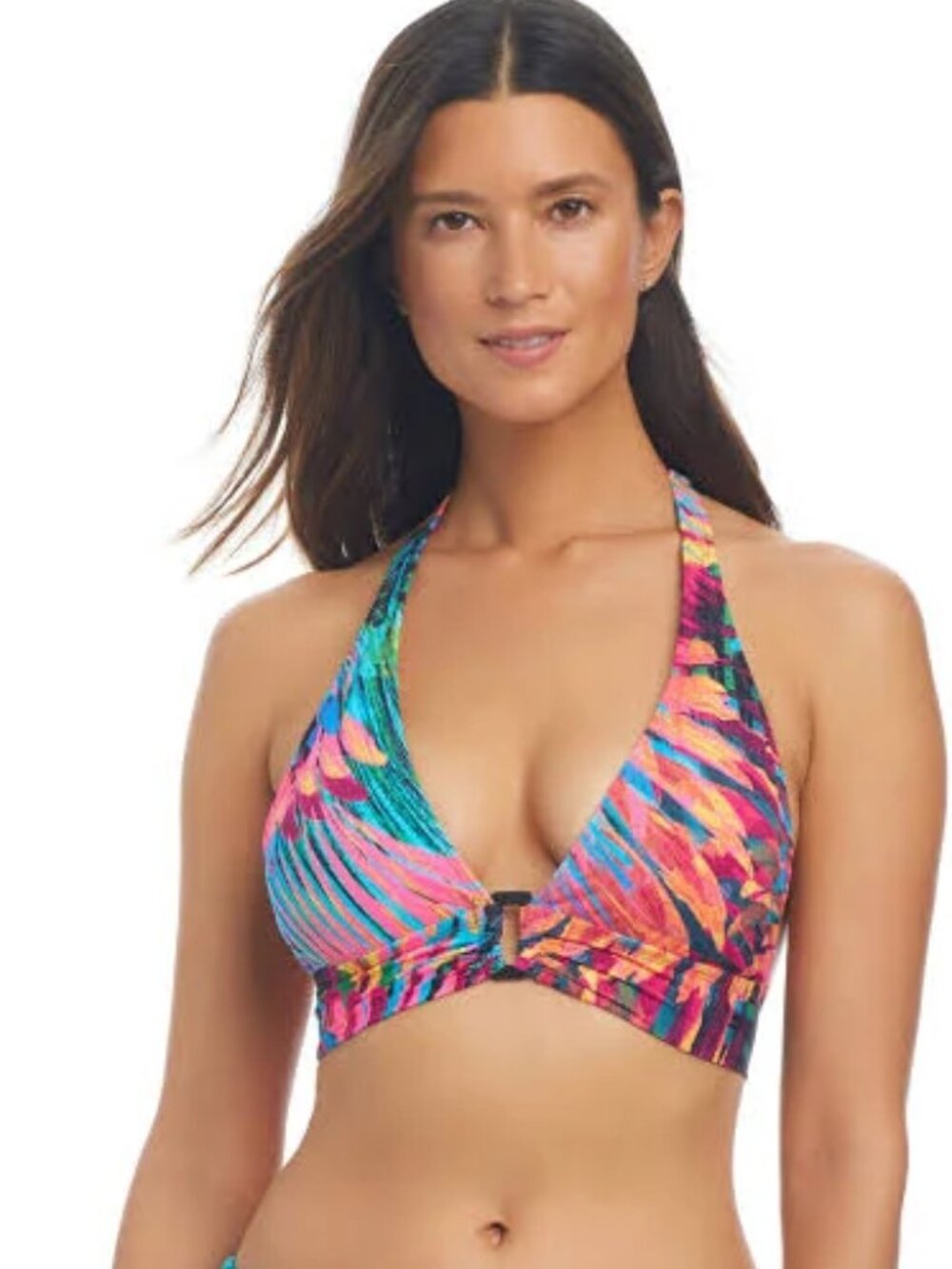 NWT Bleu Rod Beattie Wild Things Halter Bikini Top 10
